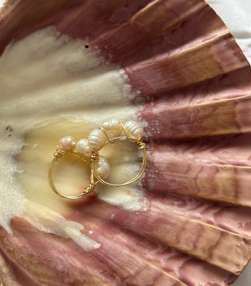 Fresh water pearl Ring