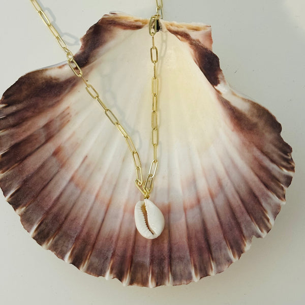 Puka Shell Link Necklace