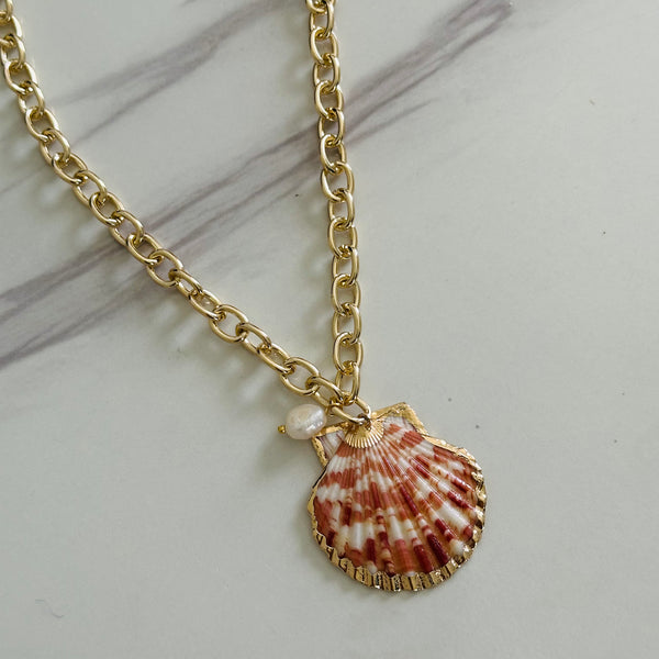 Seashell Chunky Necklace